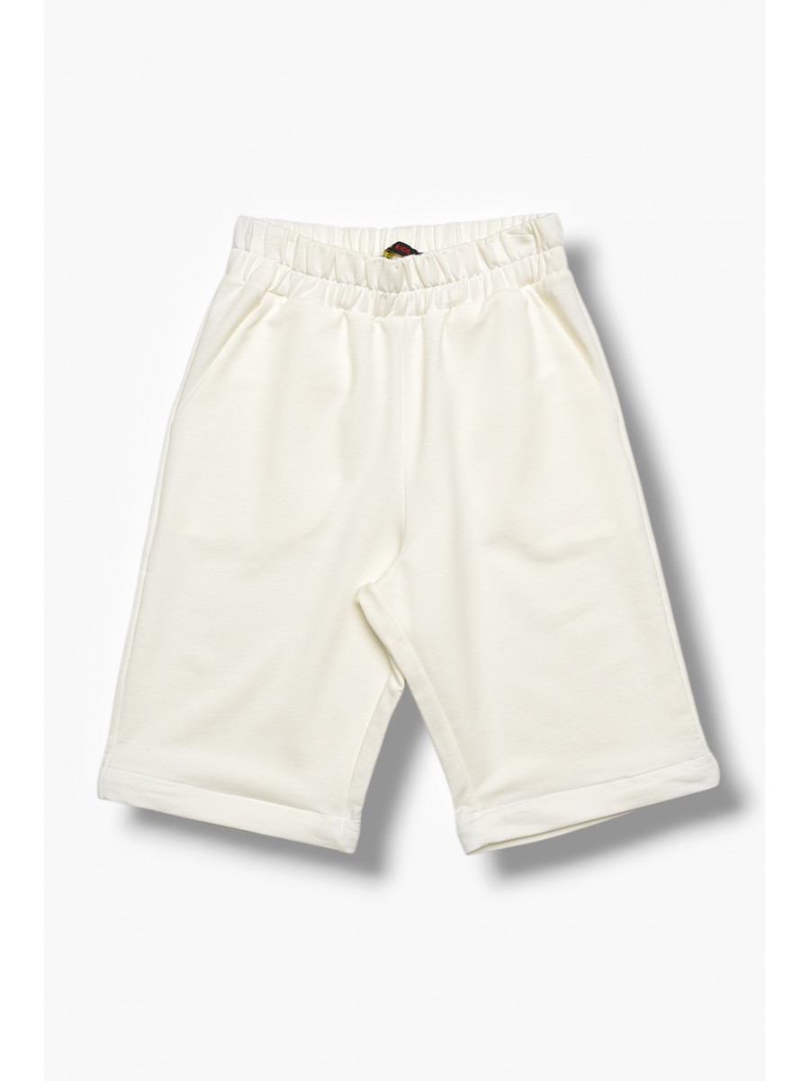 Спортивні штани для дівчинки білого кольору 208081C
