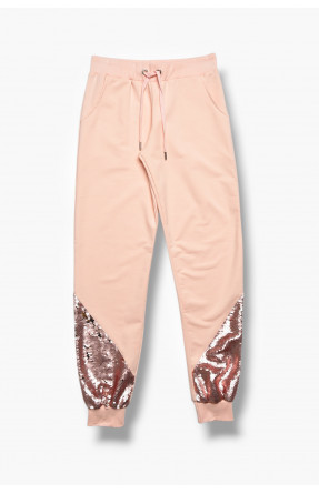 Спортивні штани для дівчинки рожевого кольору 208083C