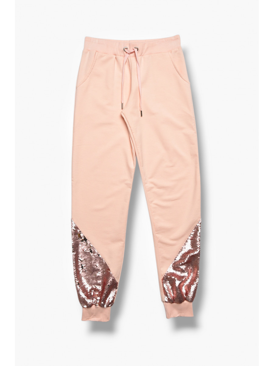 Спортивні штани для дівчинки рожевого кольору 208083C