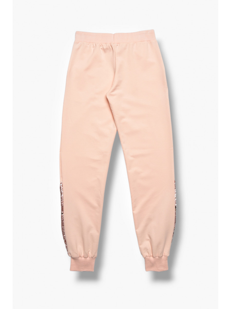 Спортивні штани для дівчинки рожевого кольору 208083C