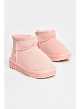 Угги детские искуственная замша розового цвета В-315 208131C Угги детские искуственная замша розового цвета В-315 208131C