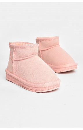 Уггі дитячі штучна замша рожевого кольору В-315 208131C Уггі дитячі штучна замша рожевого кольору В-315 208131C