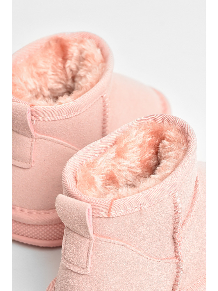 Уггі дитячі штучна замша рожевого кольору В-315 208131C