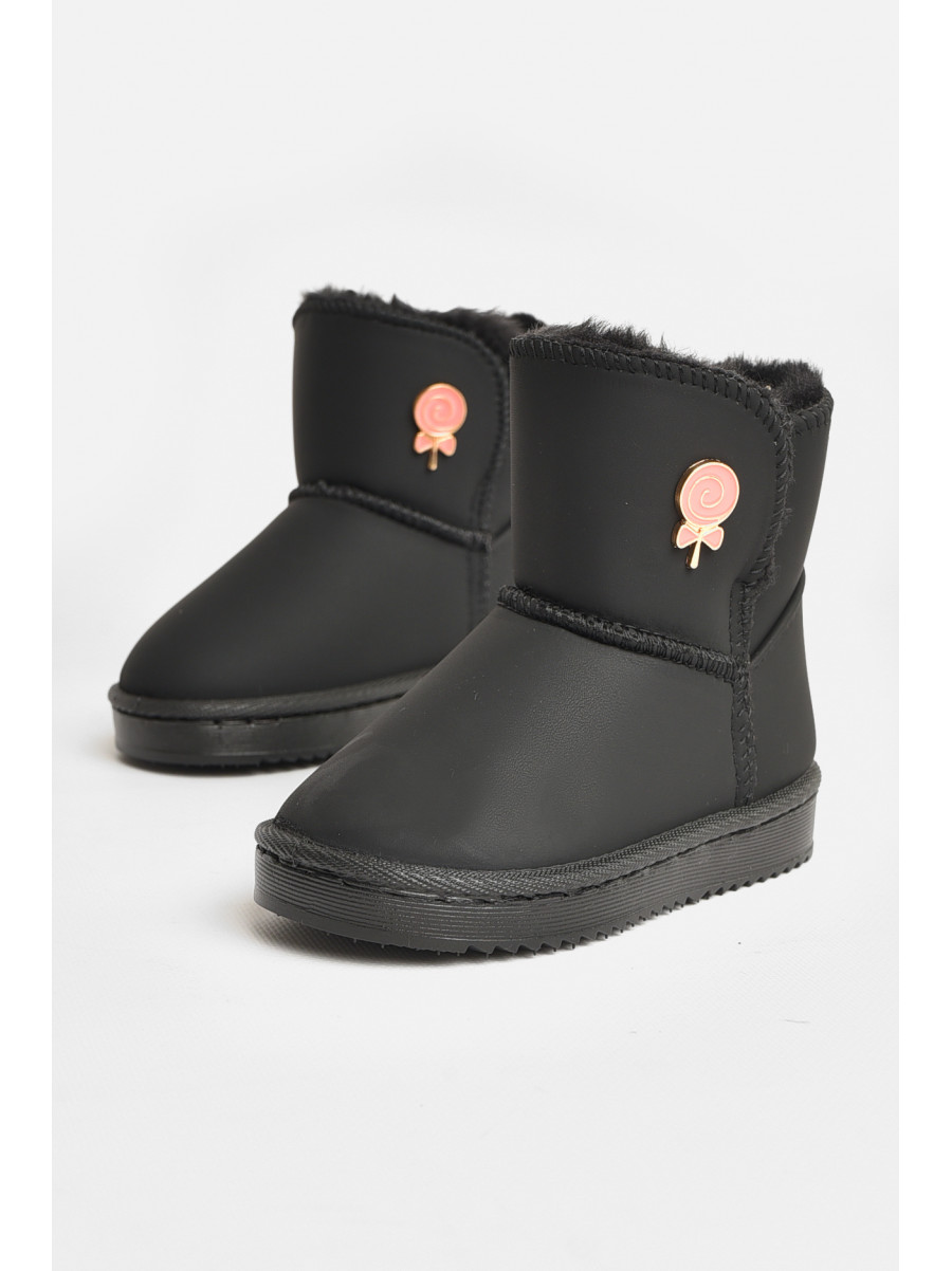 Уггі дитячі для дівчинки чорного кольору А-305 208142C