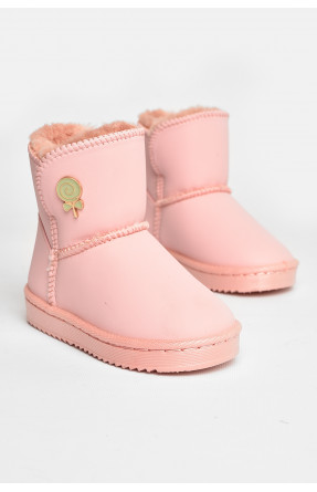 Уггі дитячі для дівчинки рожевого кольору А-305 208143C Уггі дитячі для дівчинки рожевого кольору А-305 208143C