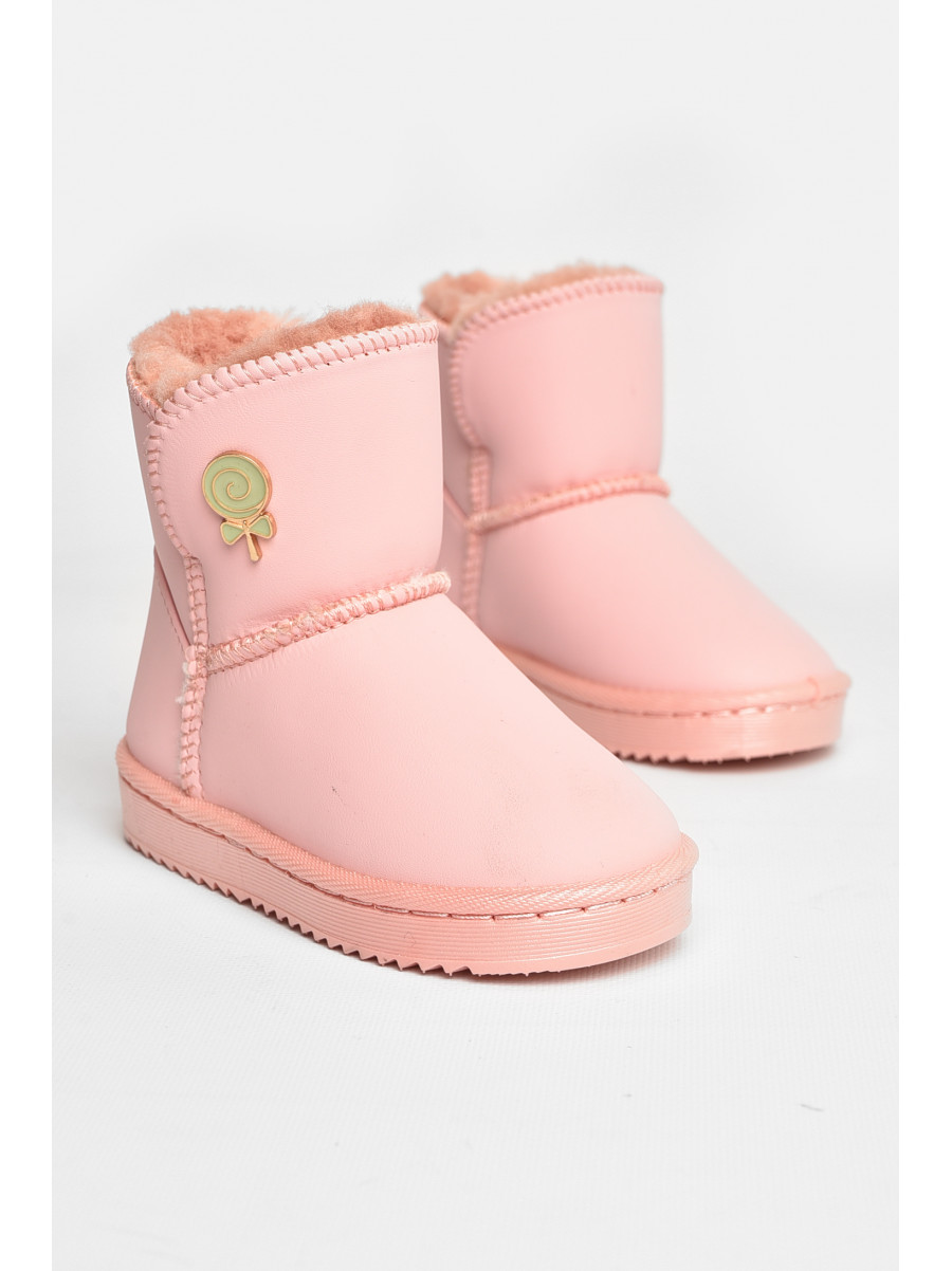 Уггі дитячі для дівчинки рожевого кольору А-305 208143C