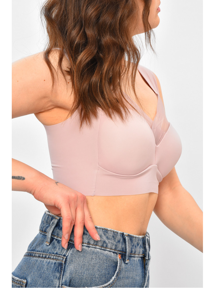 Топ жіночий рожевого кольору  чашка С 006 208156C