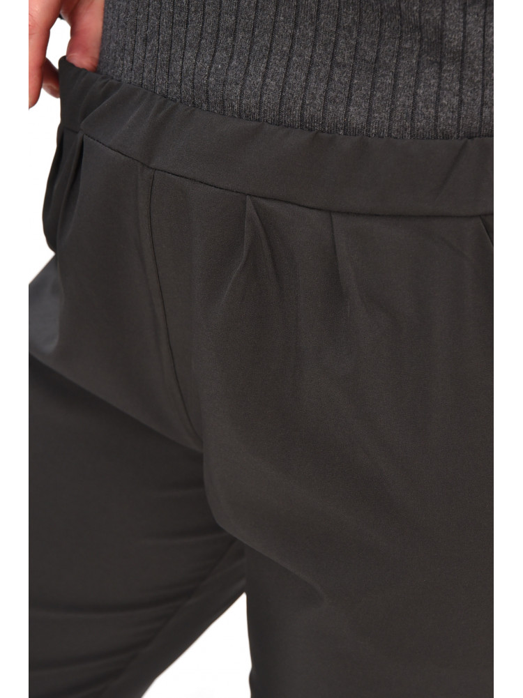 Брюки жіночі днотонні чорного кольору 8144 208171C