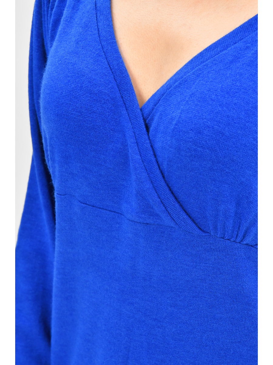 Сукня жіноча однотонна синього кольору 8082 208173C
