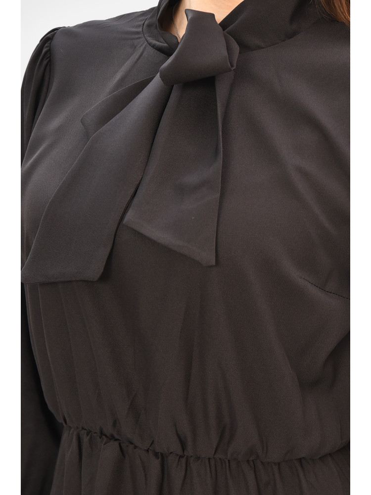 Сукня жіноча однотонна чорного кольору 8446 208174C