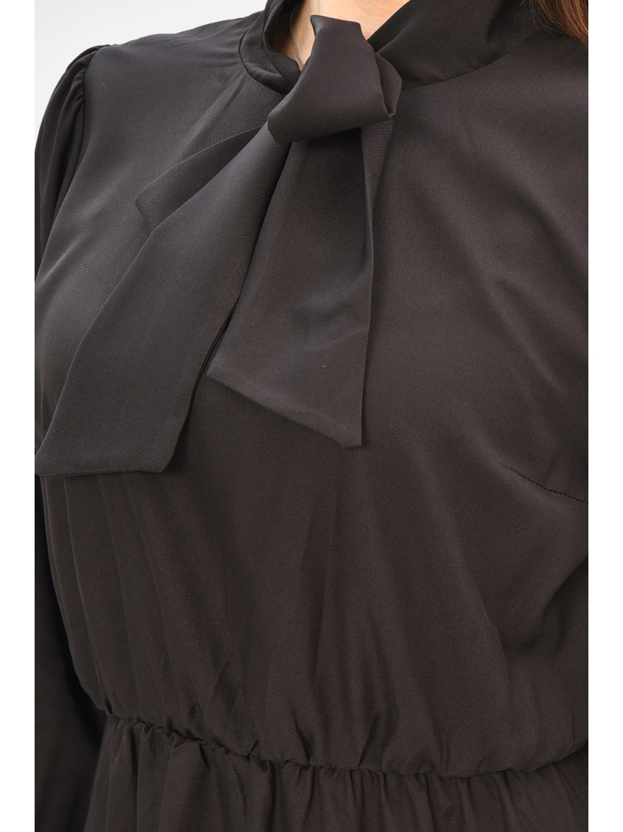 Сукня жіноча однотонна чорного кольору 8446 208174C