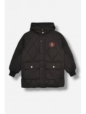 Куртка дитяча зимова чорного кольору 23-18 208198C Куртка дитяча зимова чорного кольору 23-18 208198C