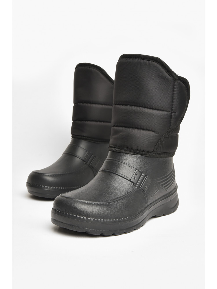 Дутики мужские пена на меху черного цвета МДЛ-03 208249C