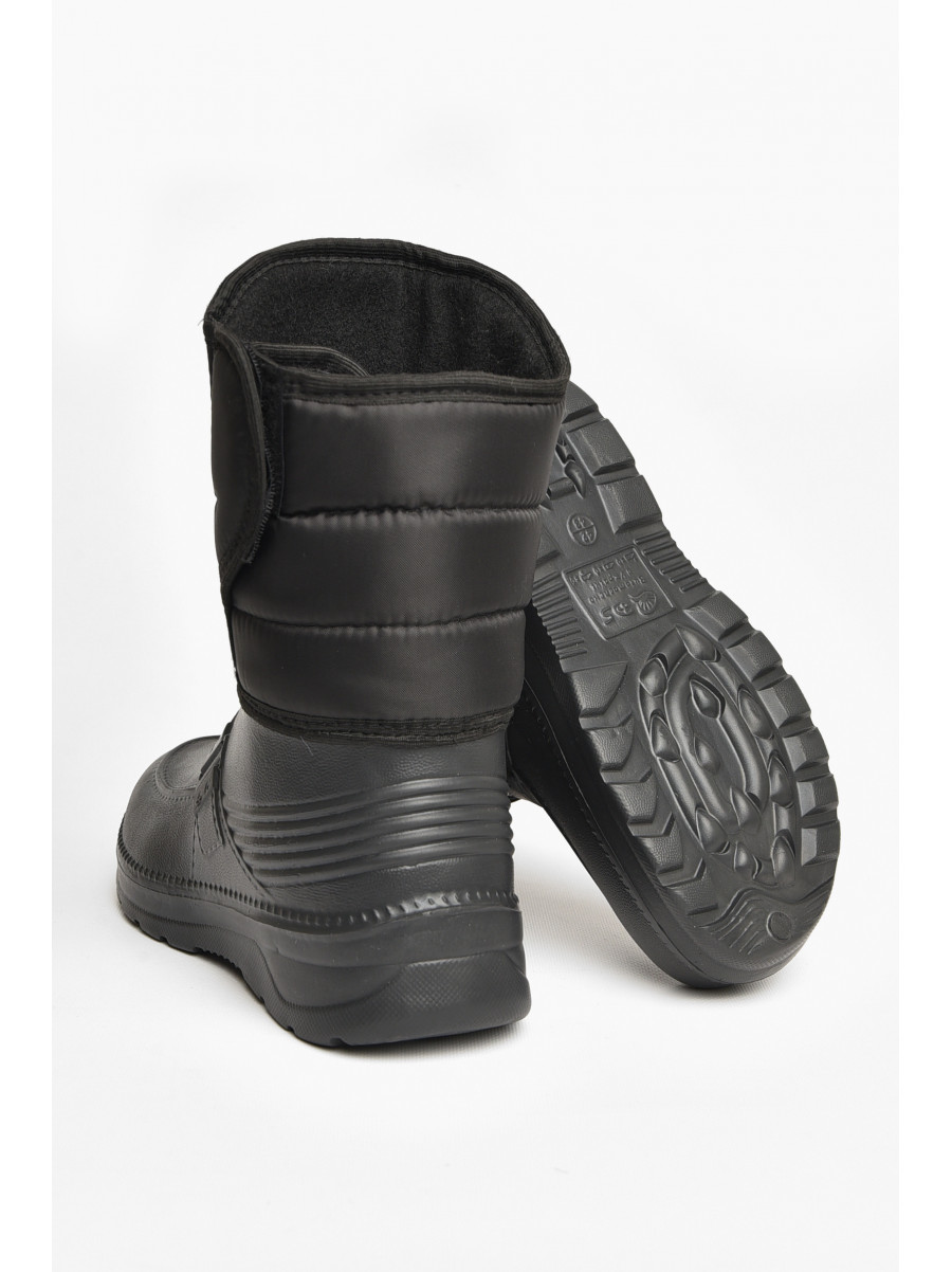 Дутики мужские пена на меху черного цвета МДЛ-03 208249C