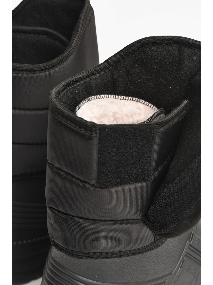 Дутики мужские пена на меху черного цвета МДЛ-03 208249C