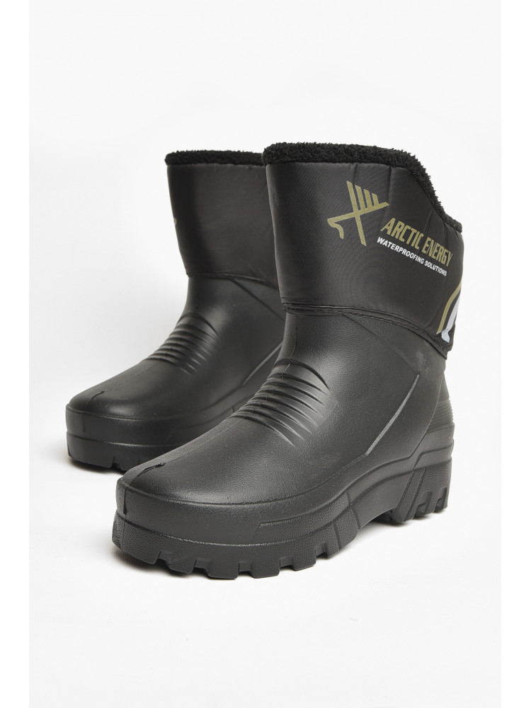 Сапоги мужские пена на меху черного цвета ВМ-1172 208299C