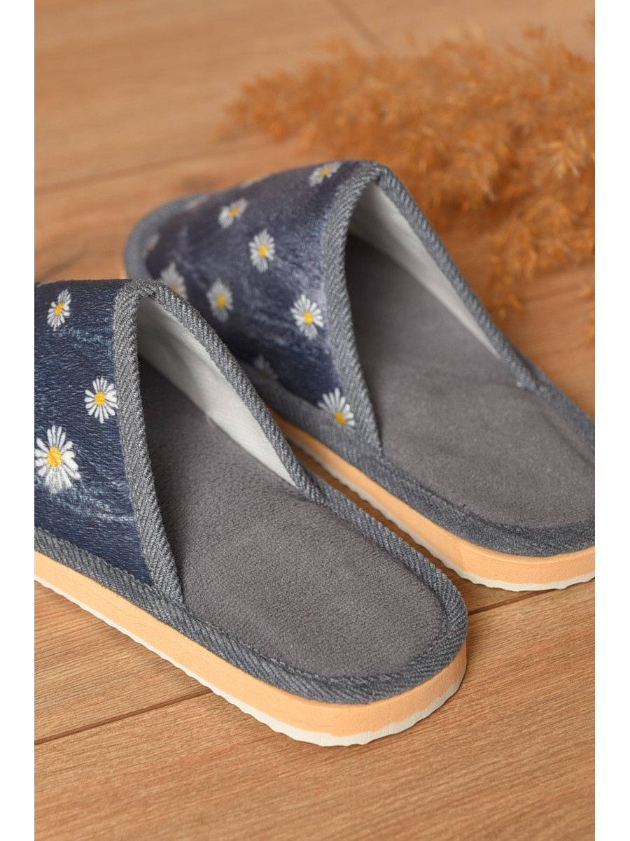 Капці домашні жіночі сірого кольору SP-006 208333C
