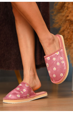 Капці домашні жіночі рожевого кольору SP-006 208334C Капці домашні жіночі рожевого кольору SP-006 208334C