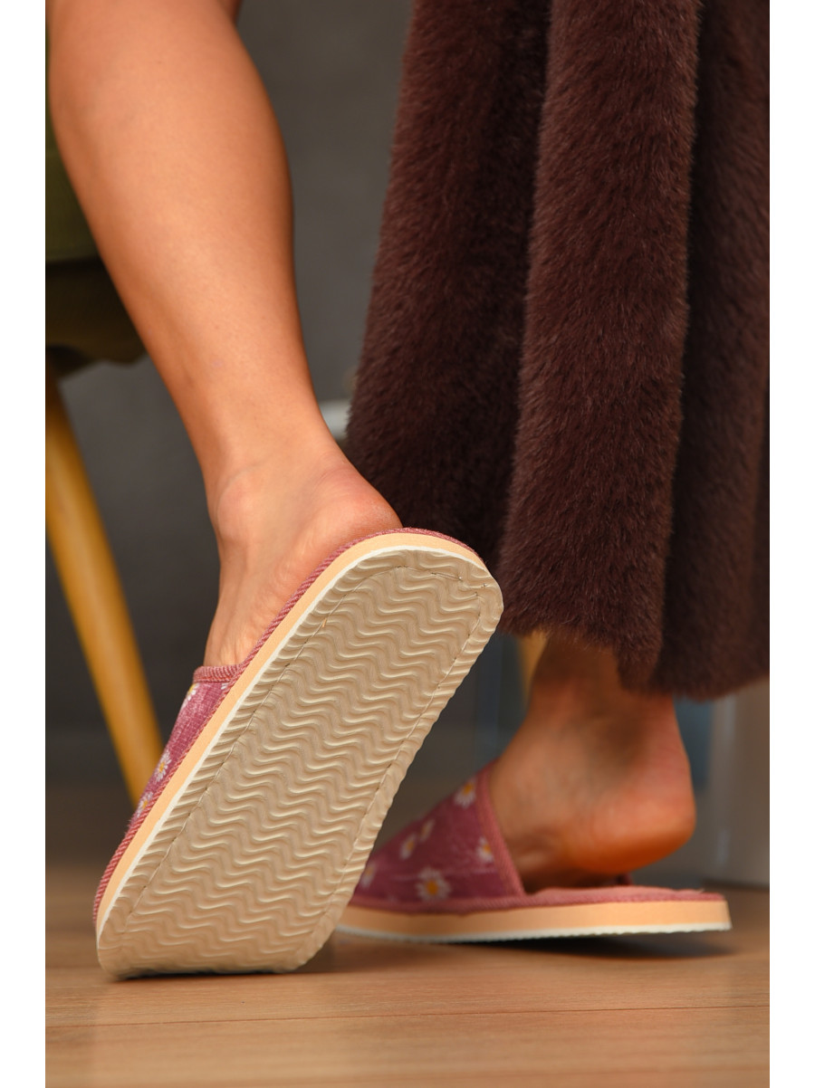 Капці домашні жіночі рожевого кольору SP-006 208334C