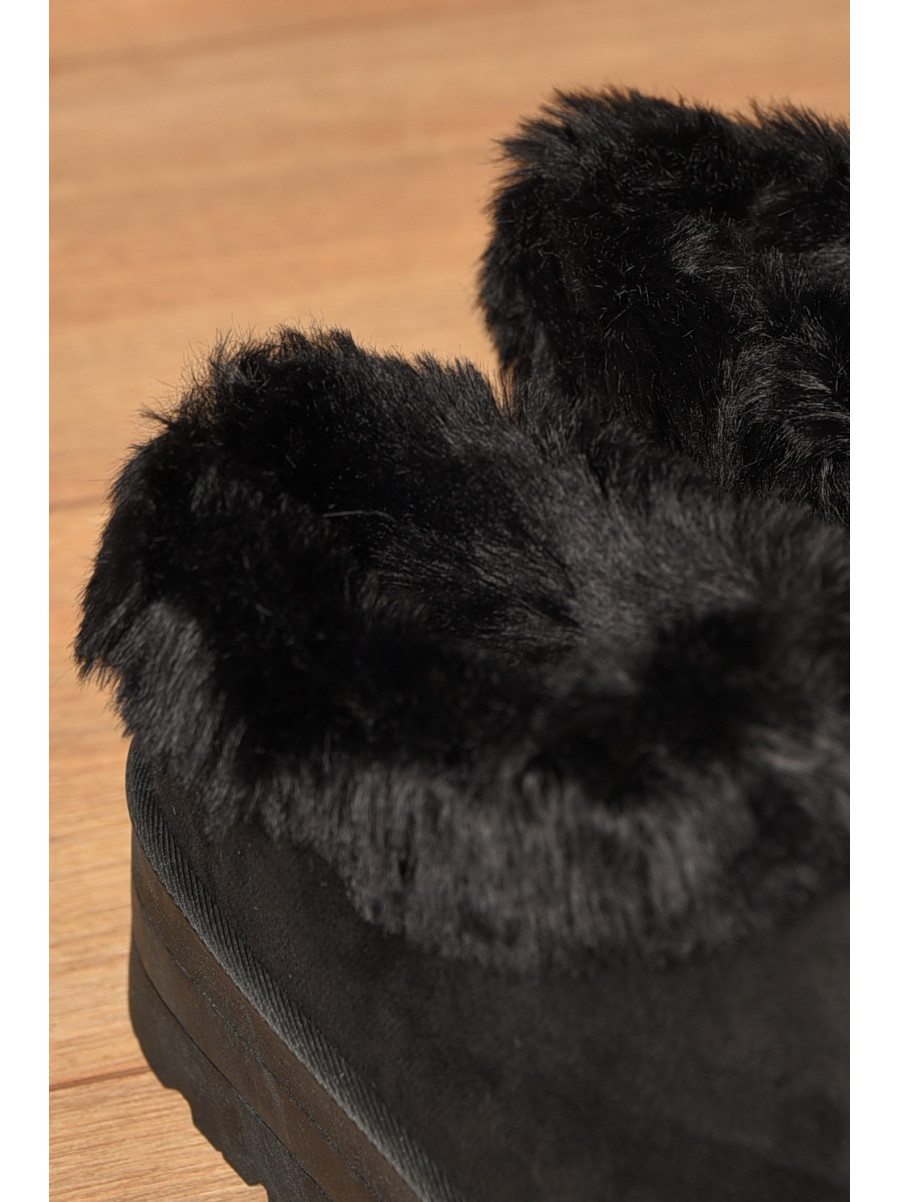 Уггі жіночі на хутрі чорного кольору М 166 208349C
