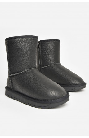 Уггі чоловічі чорного кольору на хутрі Н8825-1 208388C