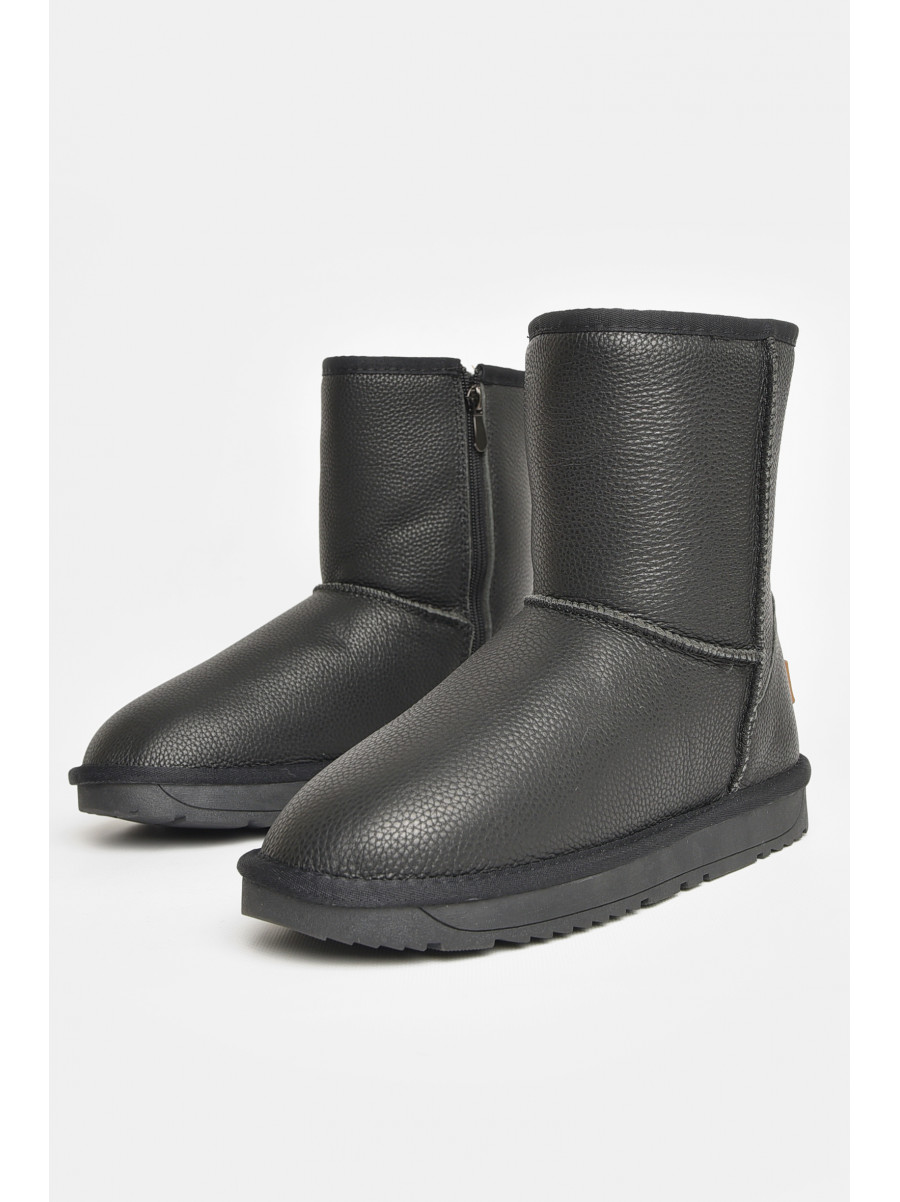 Уггі чоловічі чорного кольору на хутрі Н8825-1 208388C