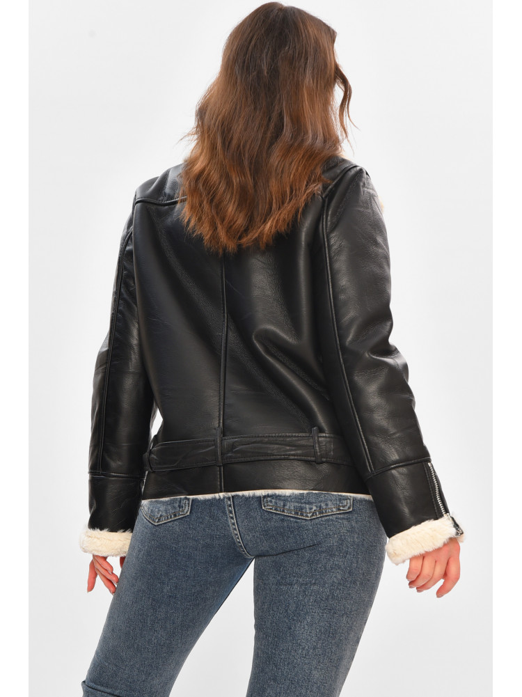 Дублянка жіноча чорно-білого кольору 908 208406C