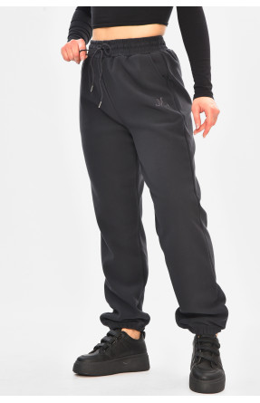 Спортивні штани жіночі на флісі темно-синього кольору А2109-2 208422C