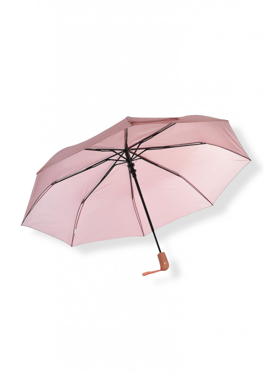 Зонт полуавтомат светло-розового цвета 102 208428C