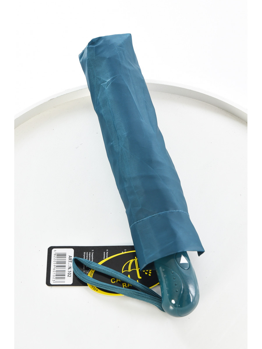 Зонт полуавтомат тёмно-зеленого цвета 102 208429C