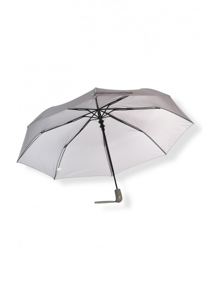 Зонт полуавтомат серого цвета 102 208430C