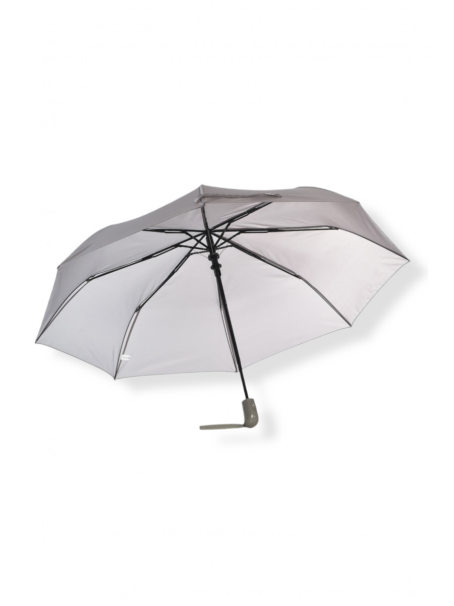 Зонт полуавтомат серого цвета 102 208430C