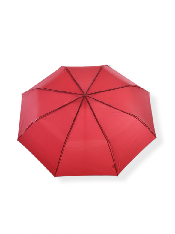 Зонт полуавтомат красного цвета 102 208437C