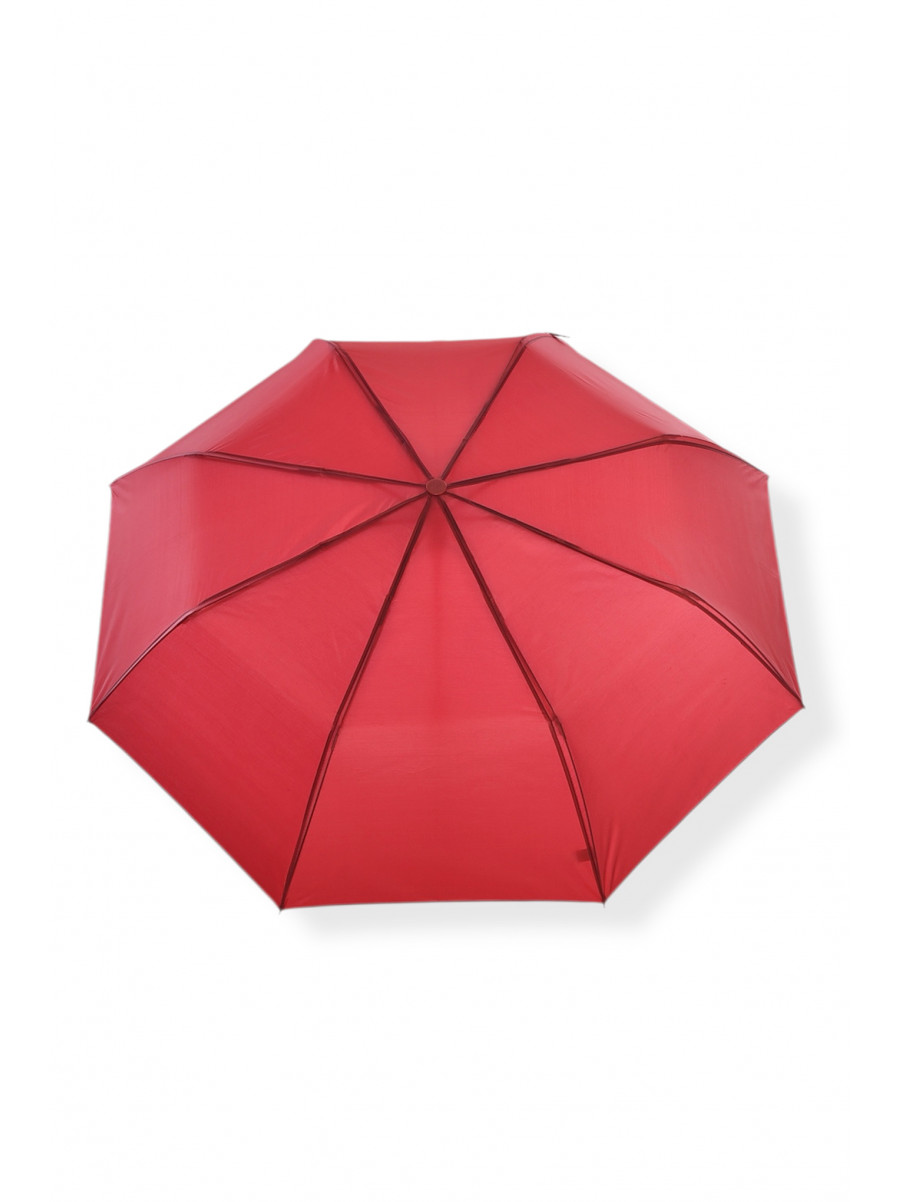 Зонт полуавтомат красного цвета 102 208437C