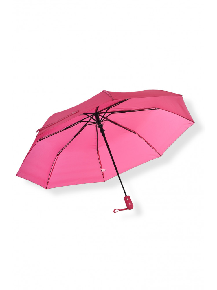 Зонт полуавтомат малинового цвета 102 208440C