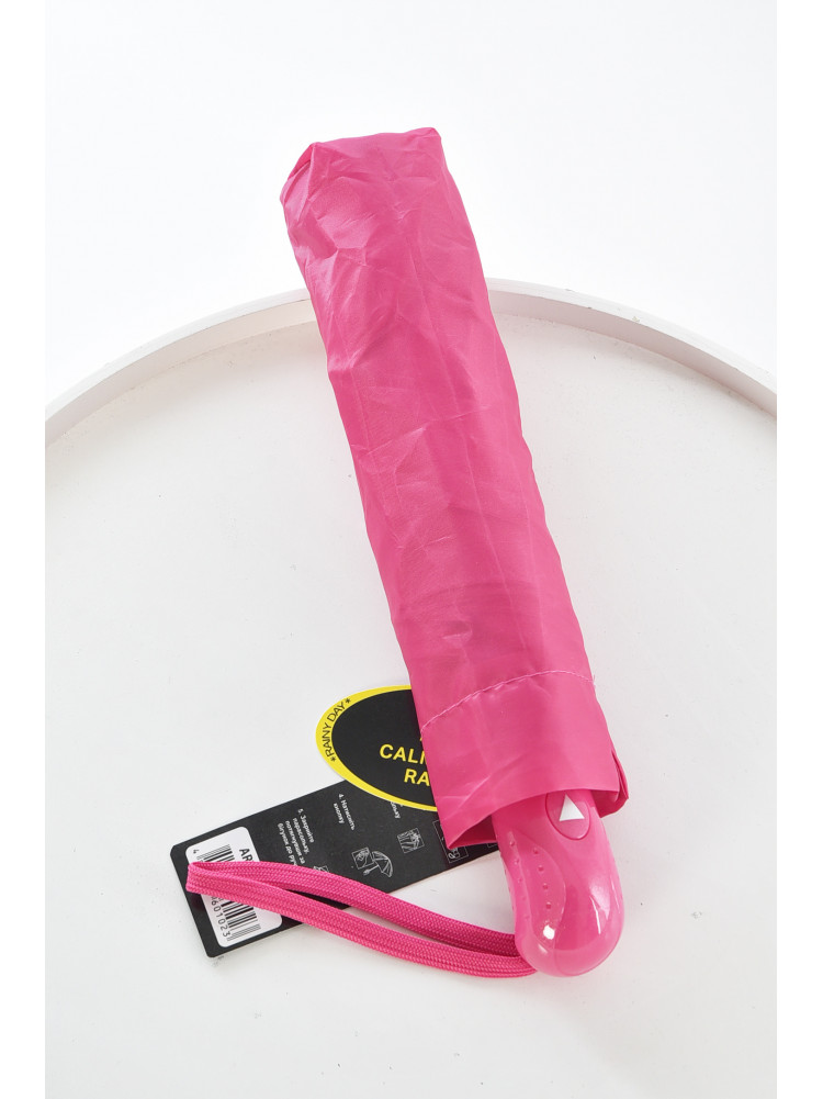 Зонт полуавтомат малинового цвета 102 208440C