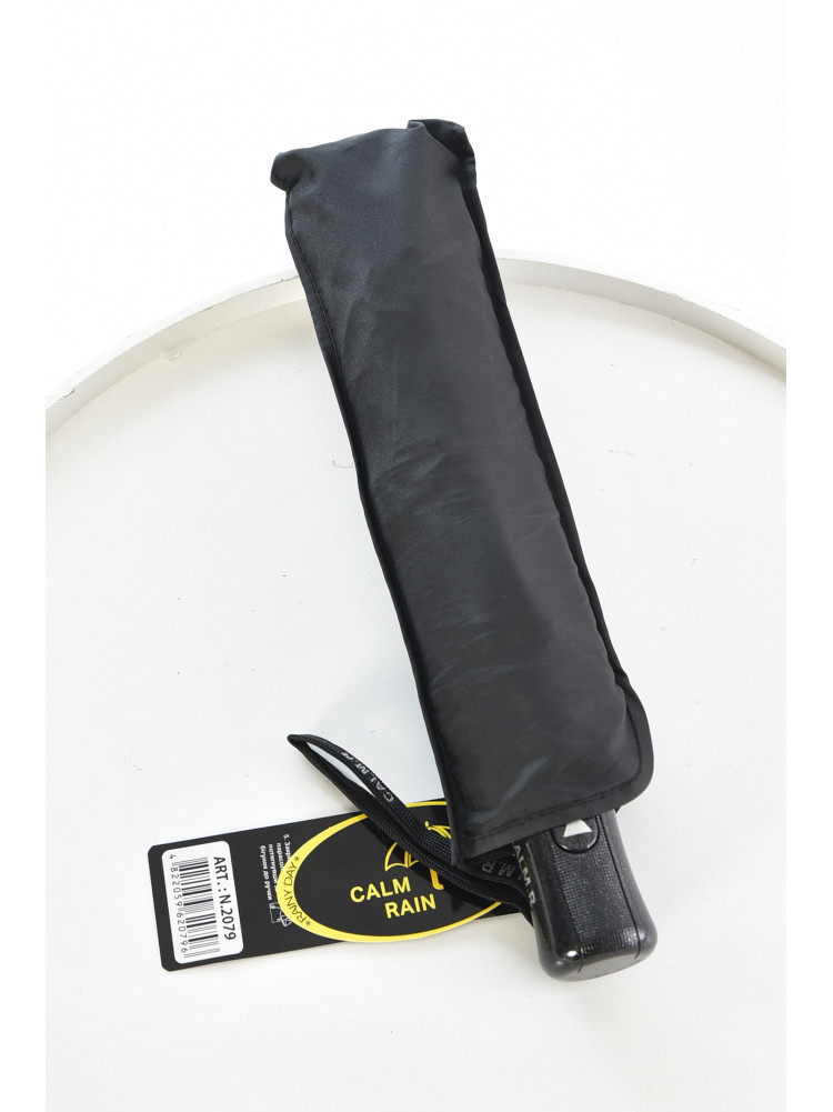 Зонт полуавтомат черного цвета 2079 208442C