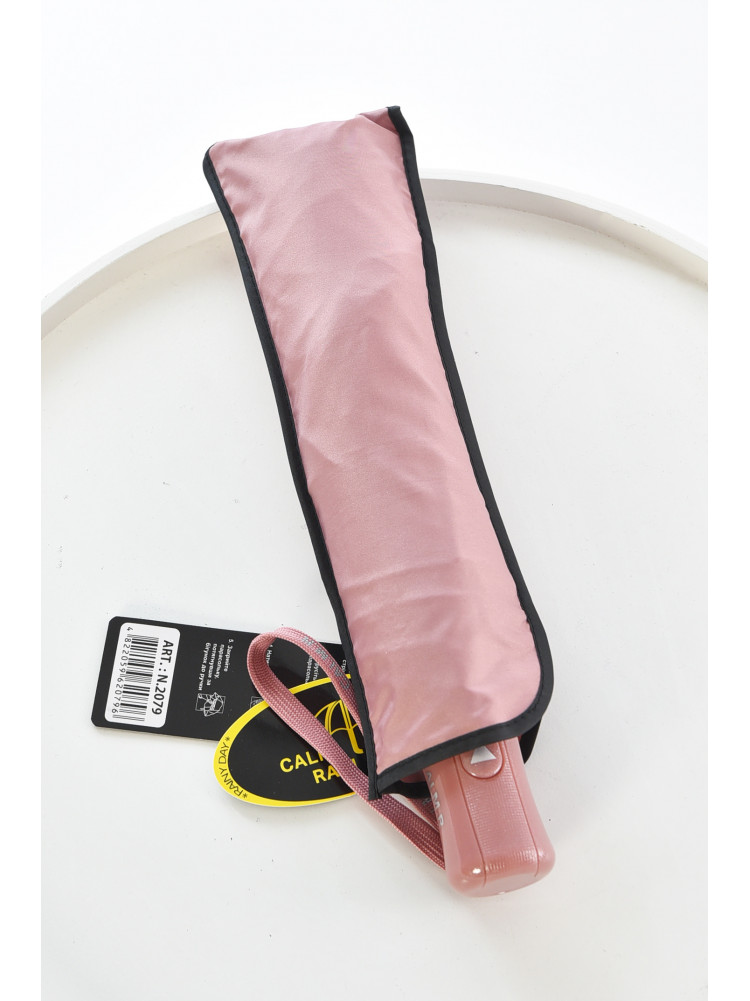 Зонт полуавтомат светло-розового цвета 2079 208443C