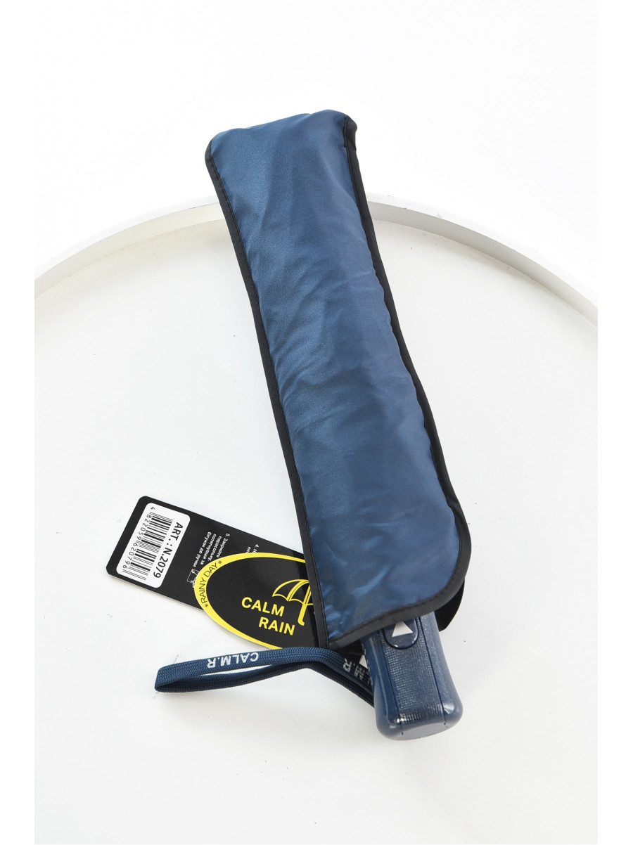 Зонт полуавтомат тёмно-синего цвета 2079 208448C