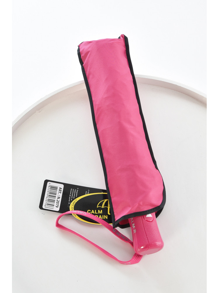 Зонт полуавтомат малинового цвета 2079 208450C