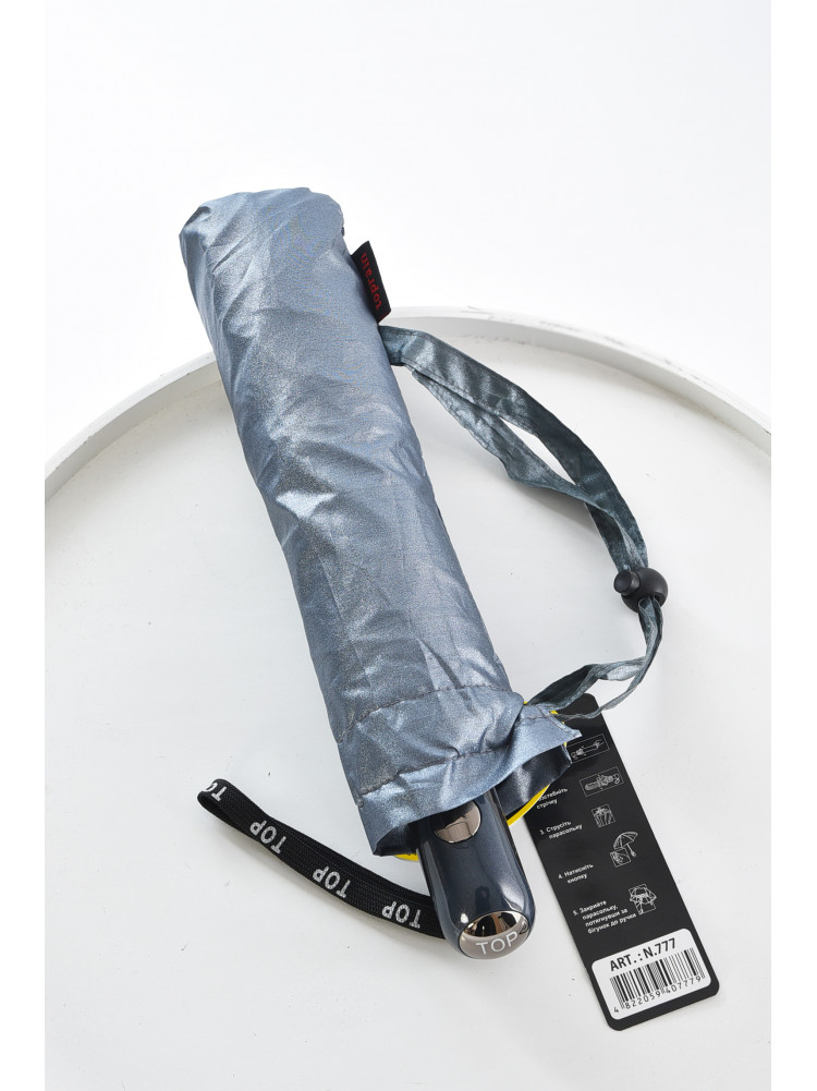 Зонт полуавтомат тёмно-серого цвета 777 208461C