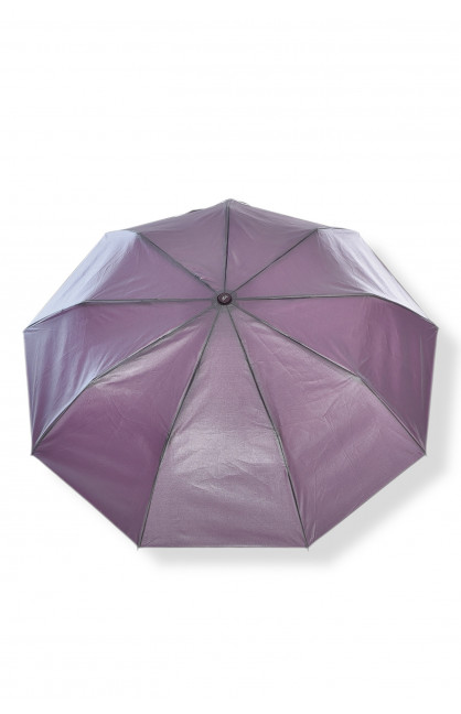 Зонт полуавтомат тёмно-сиреневого цвета 777 208462C