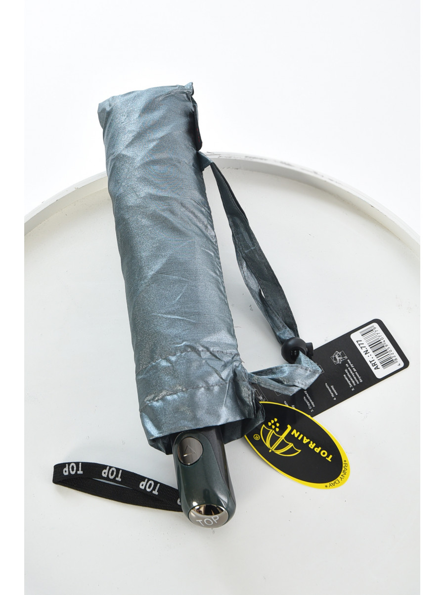 Зонт полуавтомат серого цвета 777 208463C