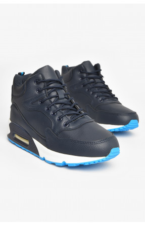 Кросівки чоловічі зимові темно-синього кольору А802-5L 208464C