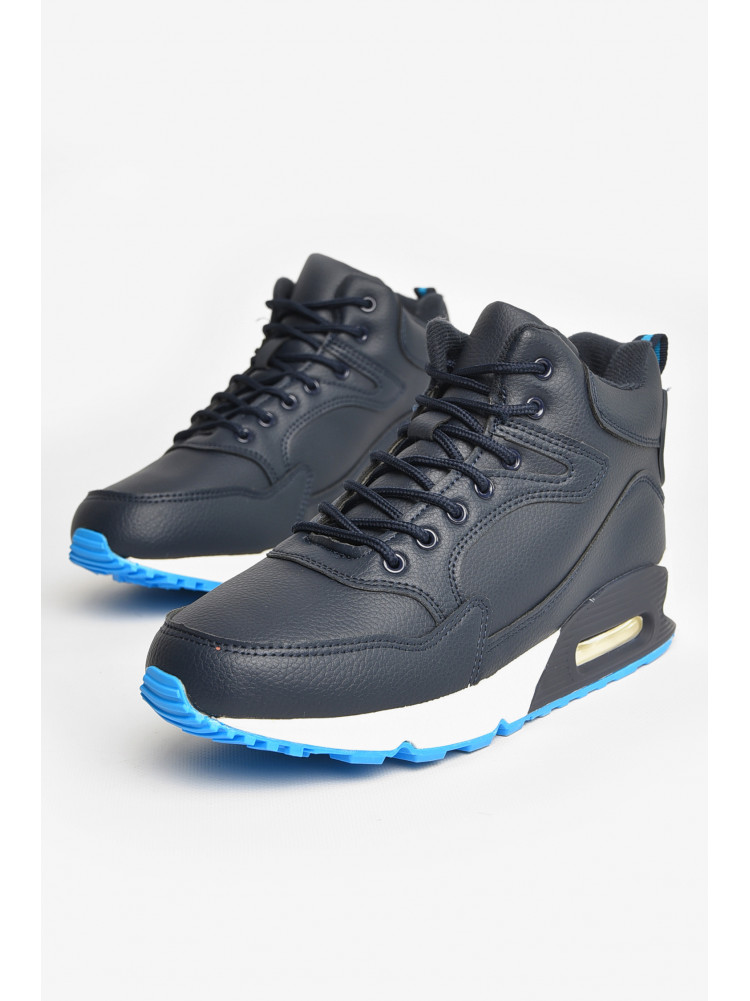 Кросівки чоловічі зимові темно-синього кольору А802-5L 208464C