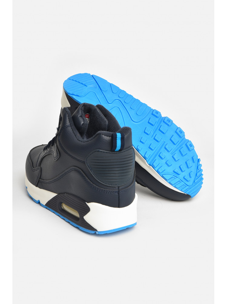 Кросівки чоловічі зимові темно-синього кольору А802-5L 208464C