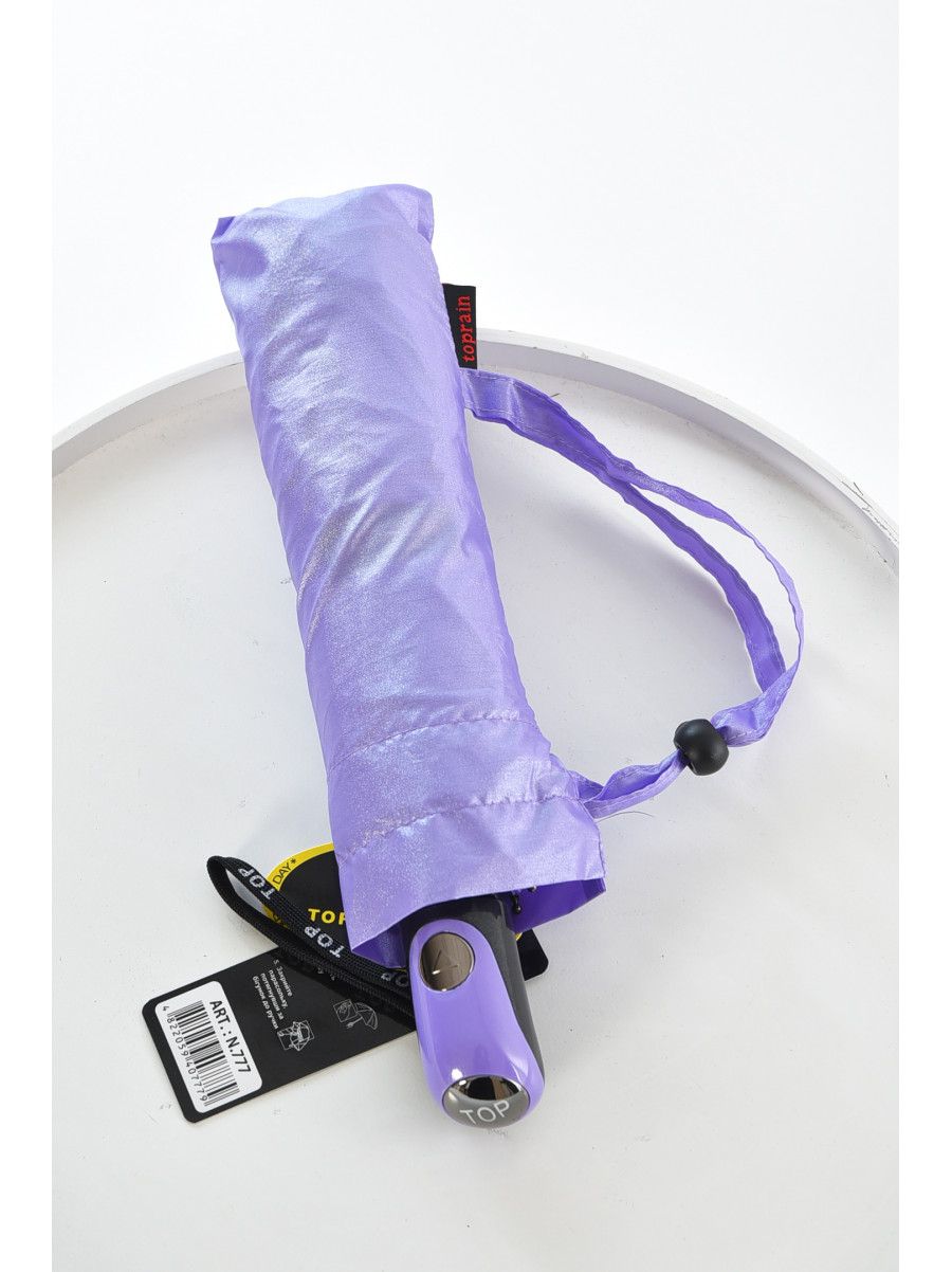 Зонт полуавтомат фиолетового цвета 777 208465C