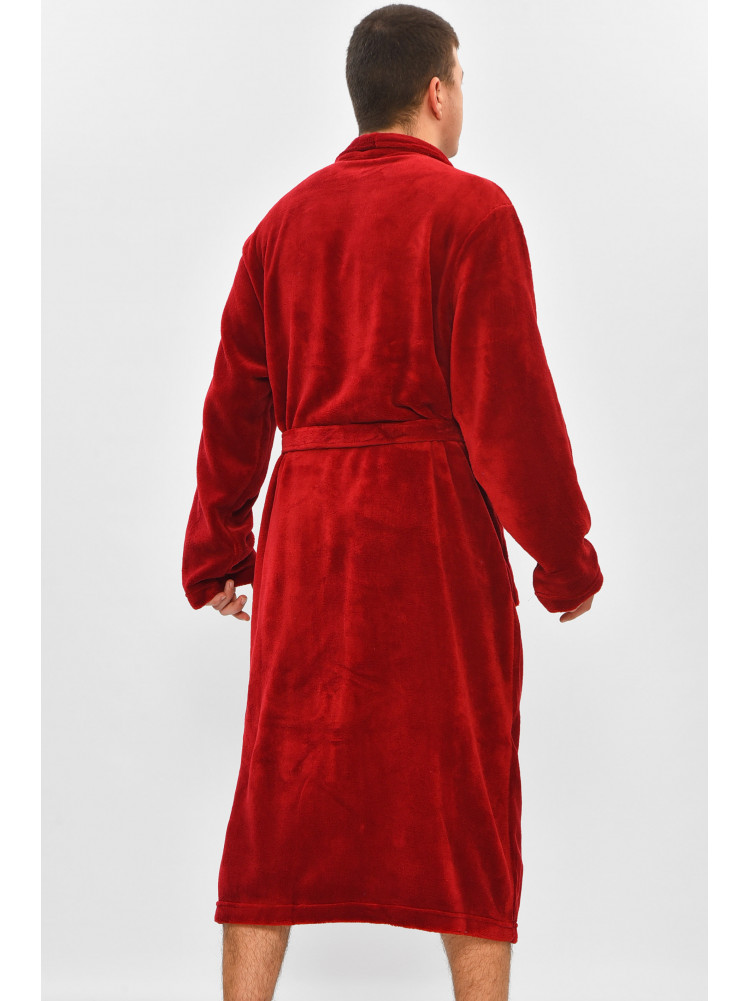 Халат мужской махровый бордового цвета 7711 208486C
