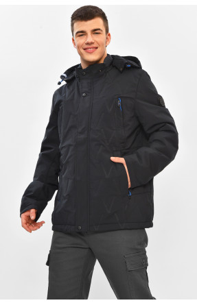 Куртка мужская демисезонная тёмно-синего цвета L-9159AL 208490C