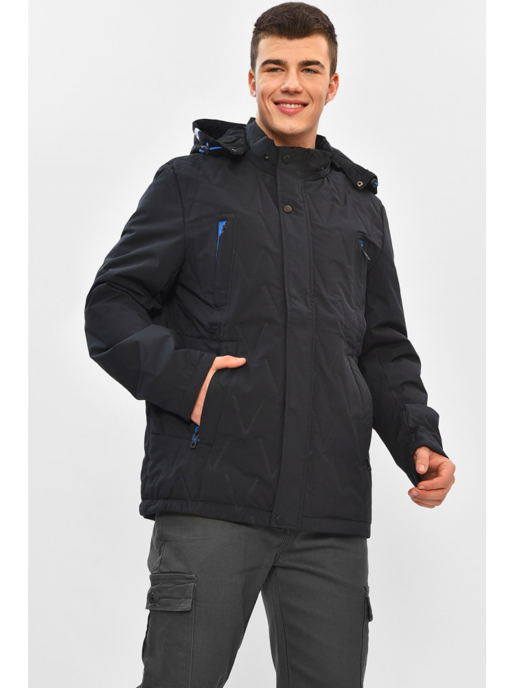 Куртка мужская демисезонная тёмно-синего цвета L-9159AL 208490C